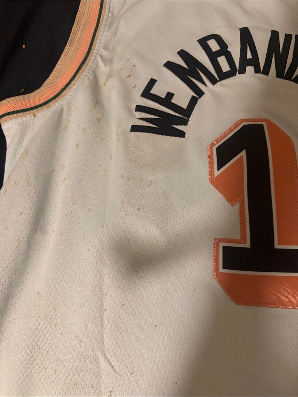 Nike San Antonio Spurs Victor Wembanyama #1 Jersey City Edition Size XL - Picture 6 of 7